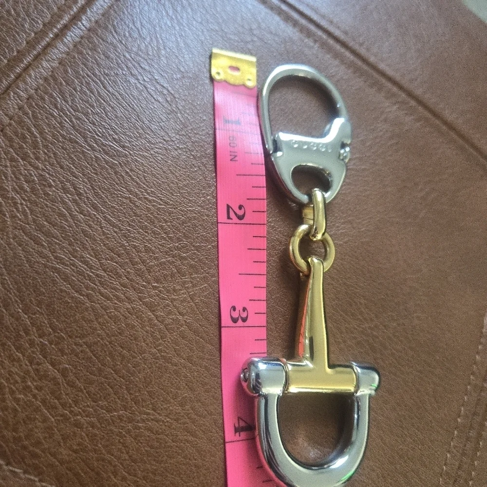 Gucci Horsebit Keychain Bag Charm Accessory Bucklle Clip